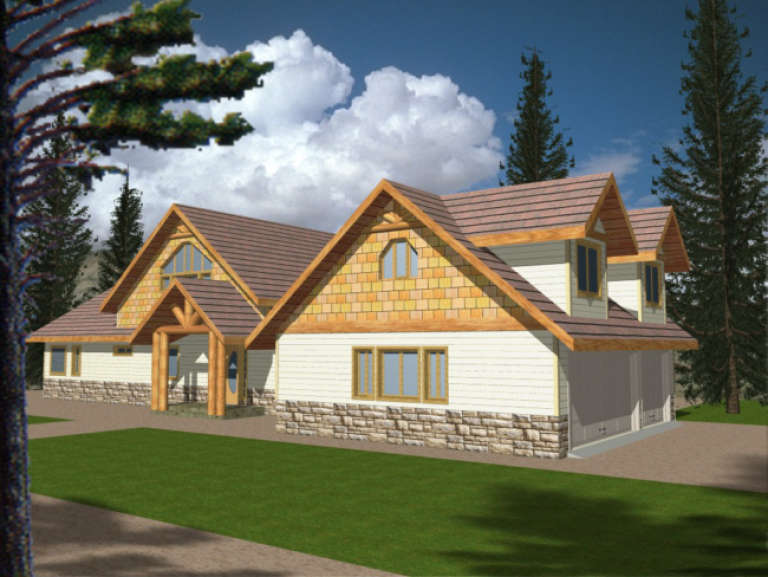 House Plan House Plan #1390 Front Elevation