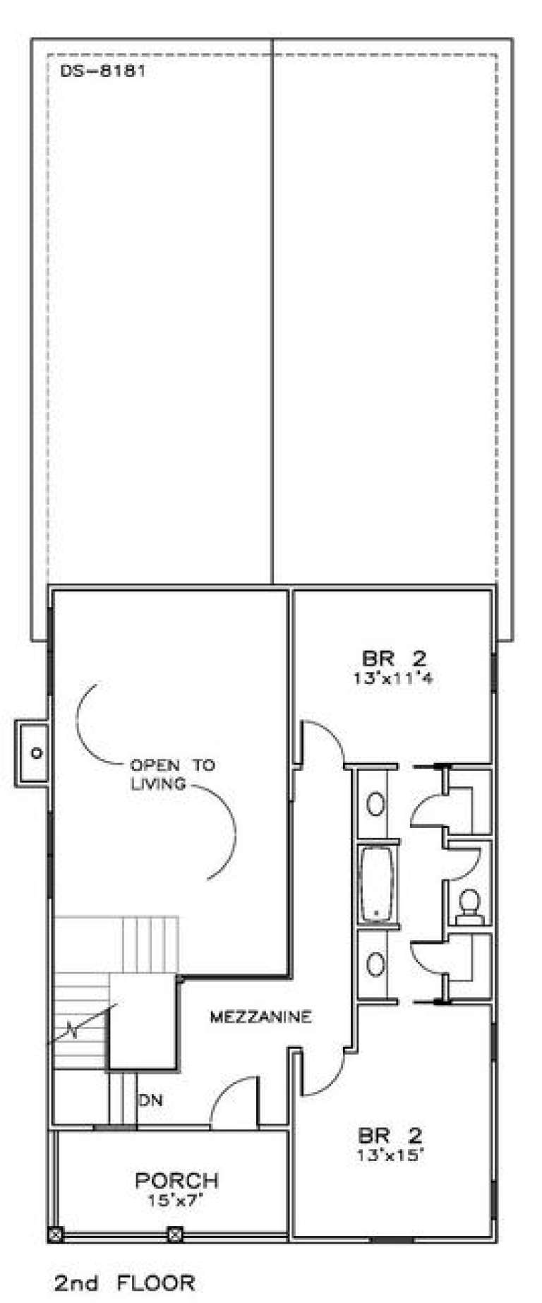 House Plan House Plan #14556 Drawing 2