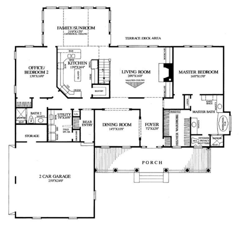 House Plan House Plan #14873 Drawing 1