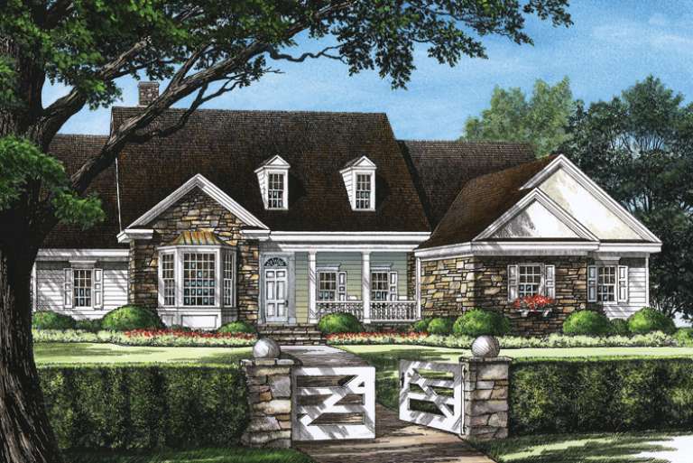 House Plan House Plan #14943 Front Elevation