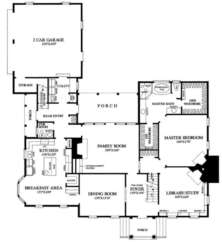 House Plan House Plan #14955 Drawing 1