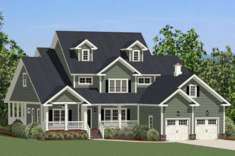 House Plan House Plan #16808 Front Elevation