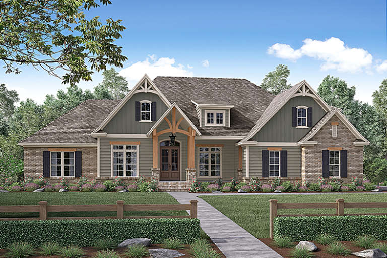 House Plan House Plan #18324 Front Elevation
