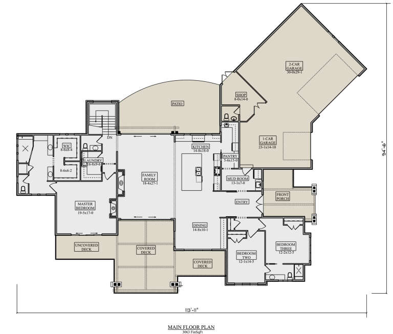 House Plan House Plan #24954 Drawing 1