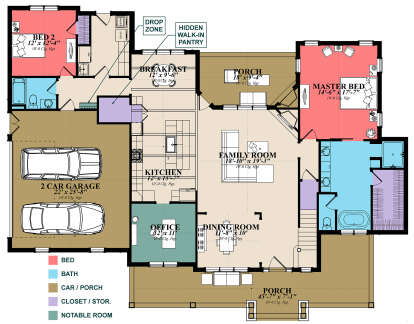 Main Floor for House Plan #1070-00290