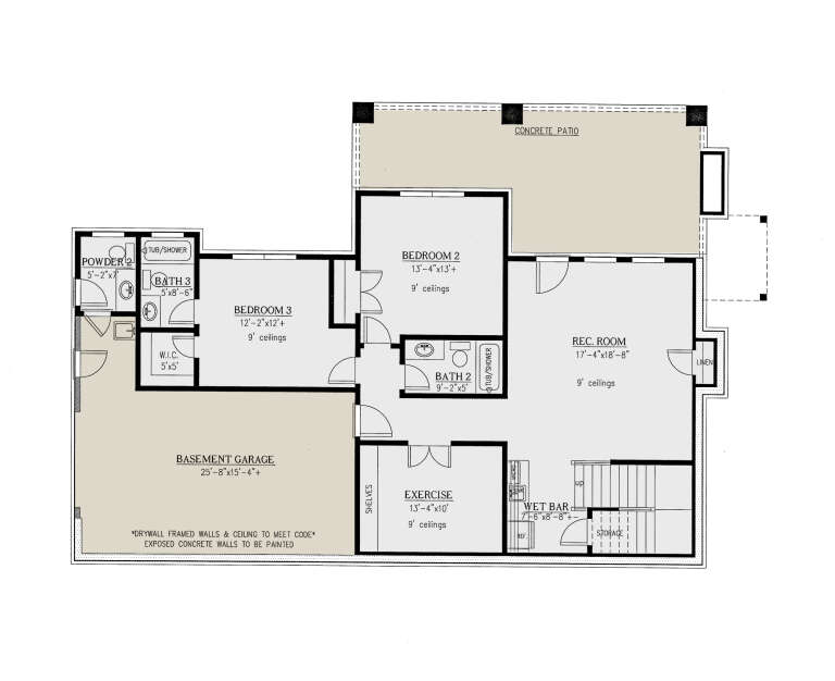 House Plan House Plan #25268 Drawing 2