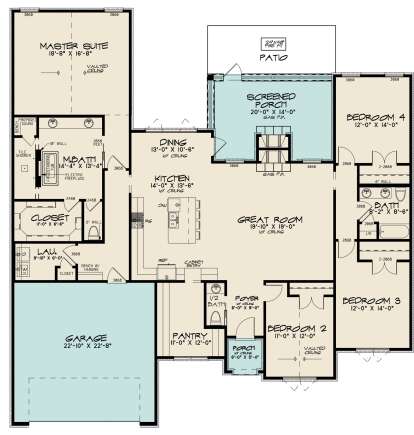 Main Floor for House Plan #8318-00194