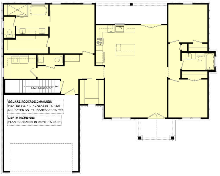 House Plan House Plan #25490 Drawing 2