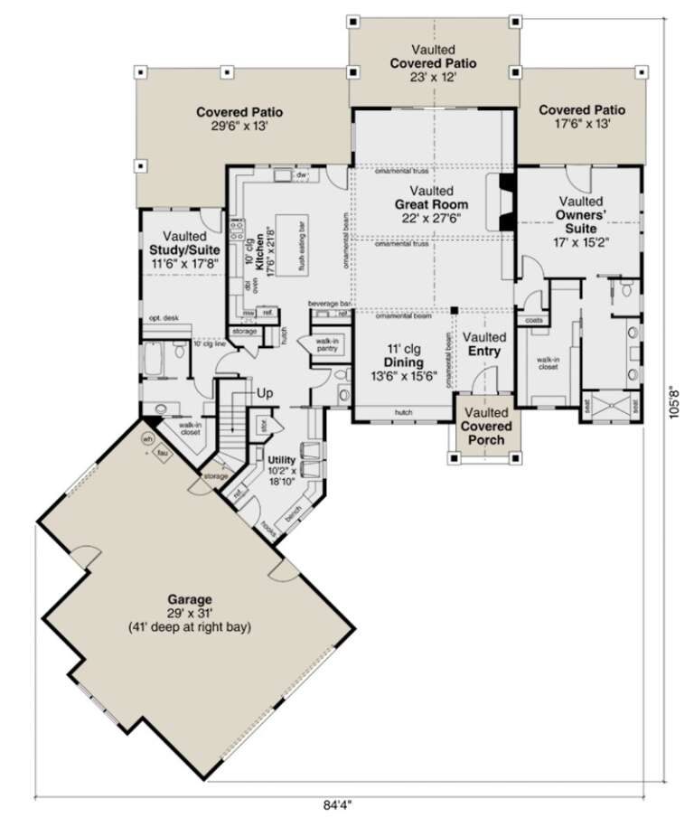 House Plan House Plan #25946 Drawing 1