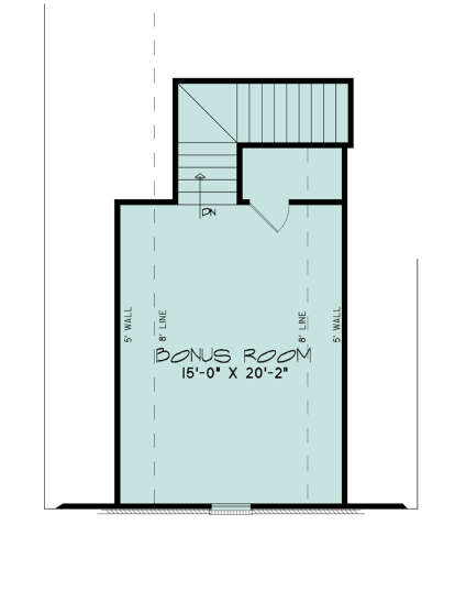 Bonus Room for House Plan #8318-00304