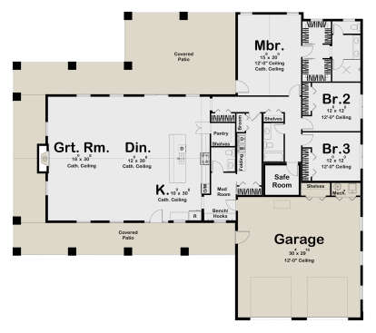 Main Floor  for House Plan #963-00695