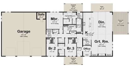 Main Floor for House Plan #963-00803