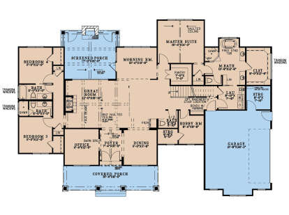Main Floor  for House Plan #8318-00355