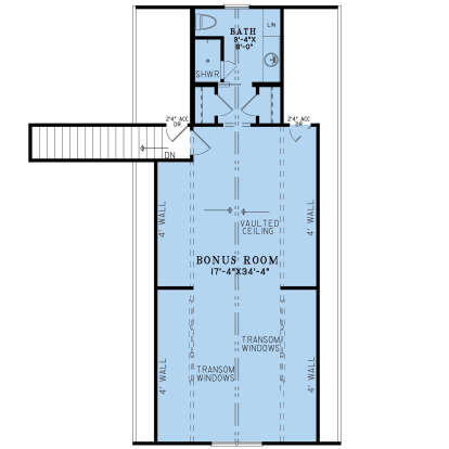 Bonus Room for House Plan #8318-00355