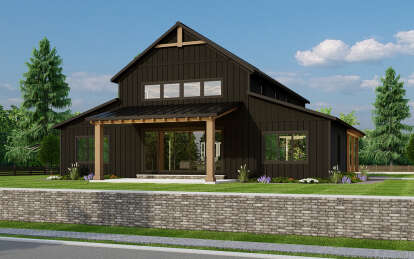 Barn House Plan #5032-00253 Elevation Photo