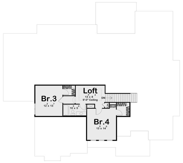 House Plan House Plan #29876 Drawing 2
