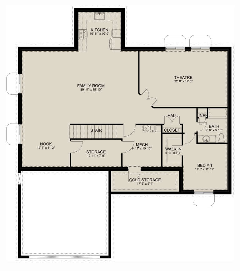 House Plan House Plan #29996 Drawing 2