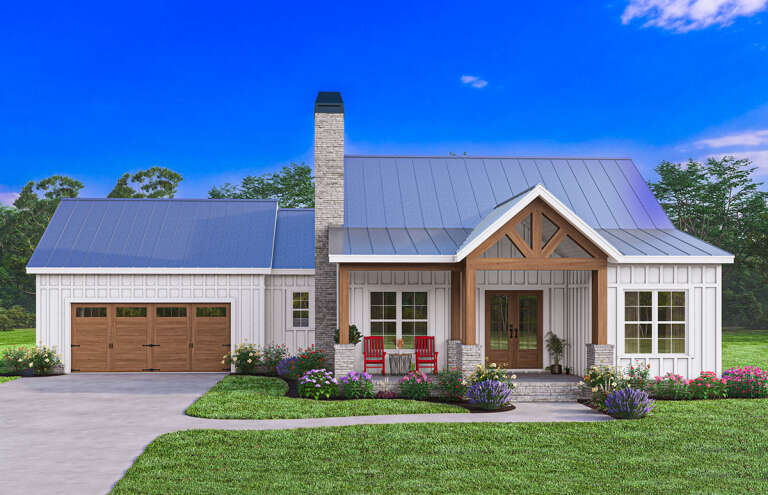 House Plan House Plan #30723 Front Elevation 