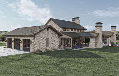 Craftsman House Plan #963-00912 Elevation Photo