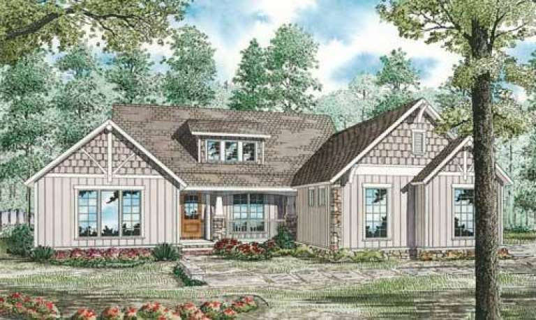 House Plan House Plan #6416 Front Elevation
