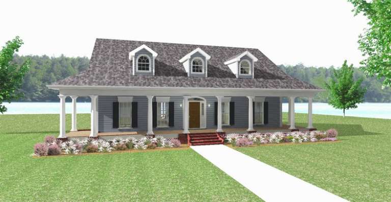 House Plan House Plan #9452 Front Elevation