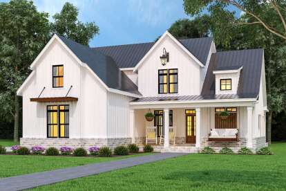 1 1/2 Story House Plans