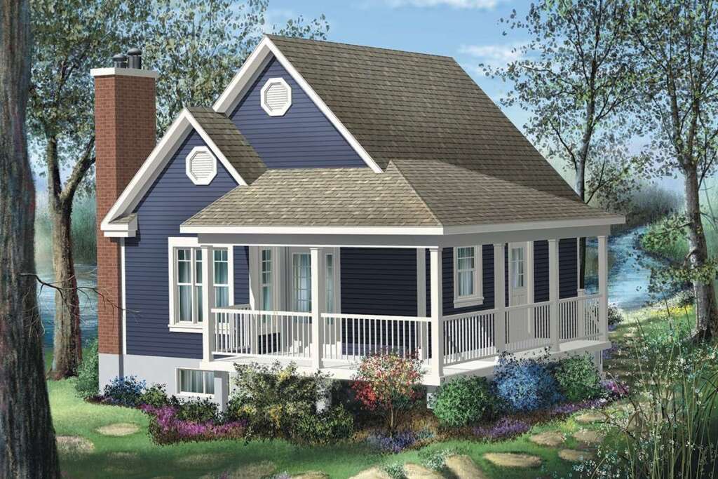 Small Cottage House Plans With Garage