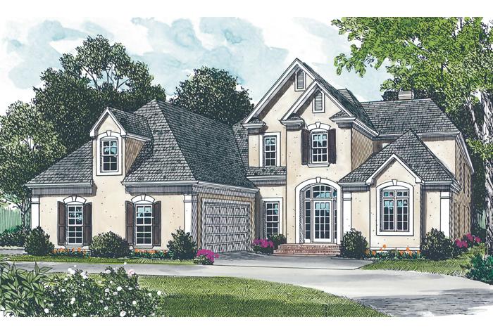 Modern Plan: 3,100 Square Feet, 4 Bedrooms, 3.5 Bathrooms - 028-00106