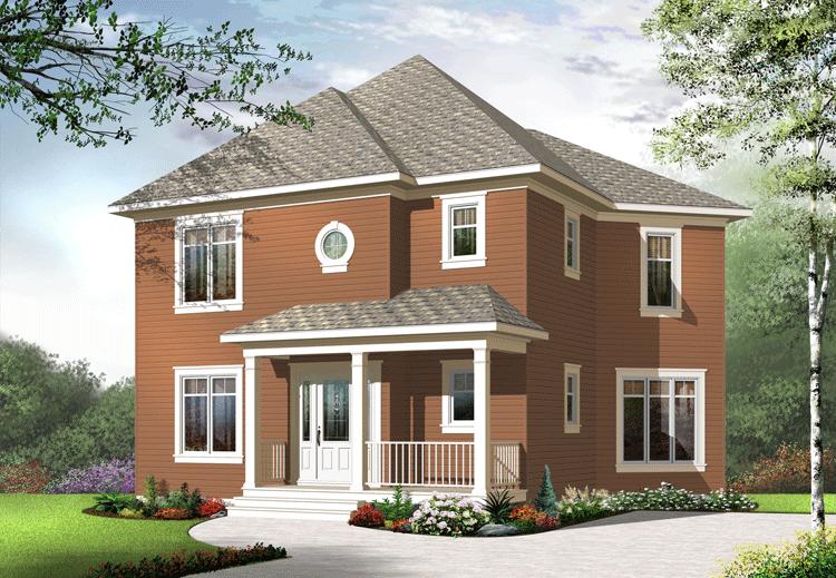 Log Plan: 2,057 Square Feet, 3 Bedrooms, 3 Bathrooms - 039-00040