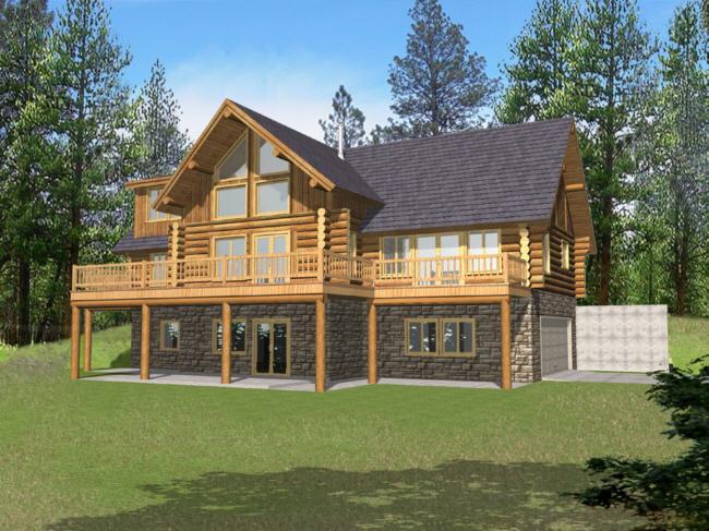 Mountain Plan: 2,513 Square Feet, 3 Bedrooms, 2.5 Bathrooms - 039-00051