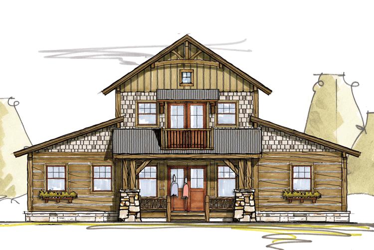 Mountain Rustic  Plan  4 128 Square Feet 3 Bedrooms 2 5 