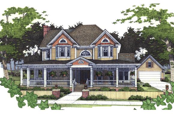 Traditional Plan: 2,828 Square Feet, 4 Bedrooms, 2.5 Bathrooms - 5633-00151