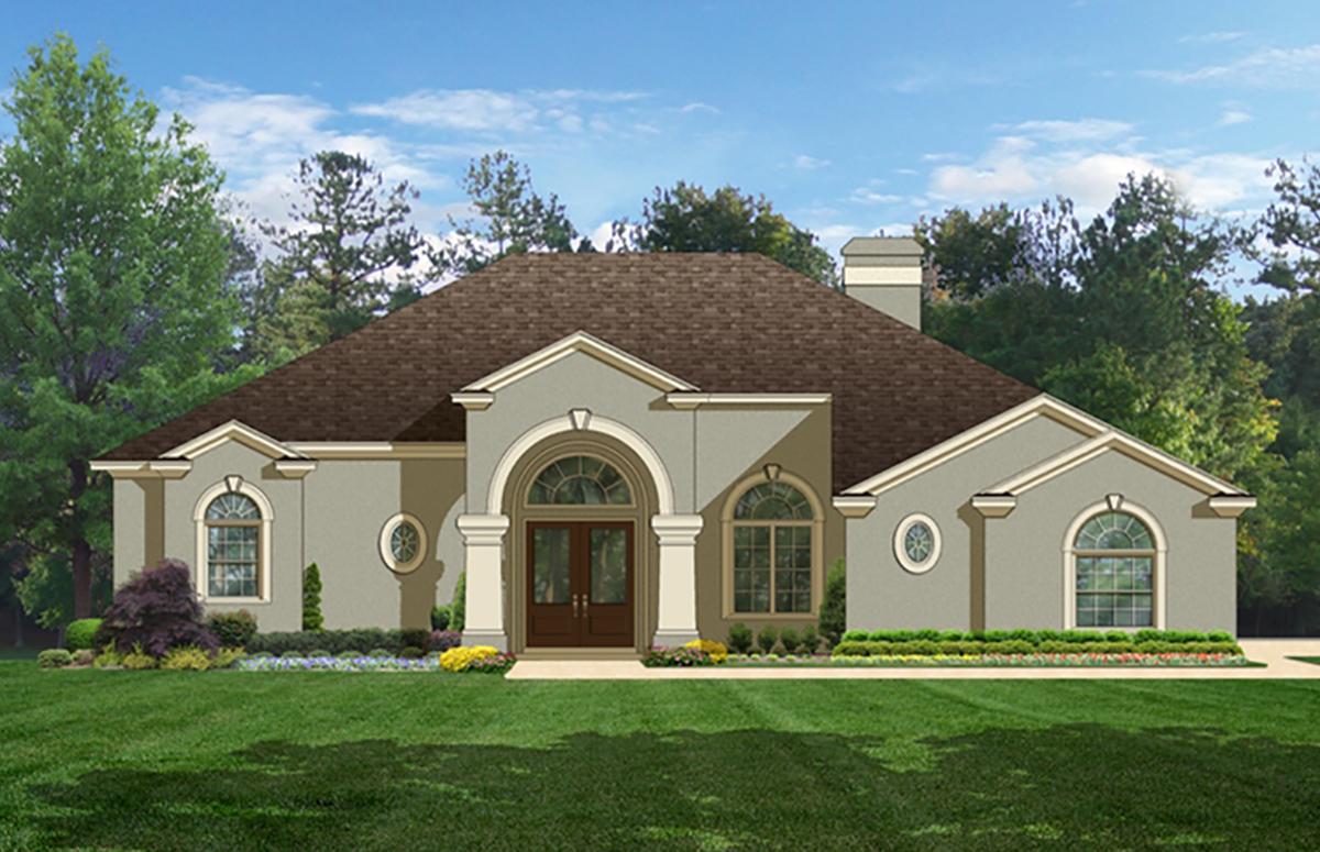 Florida Plan: 2,400 Square Feet, 4 Bedrooms, 3 Bathrooms - 207-00044