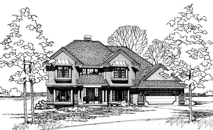 European Plan: 2,755 Square Feet, 4 Bedrooms, 3 Bathrooms - 110-00701