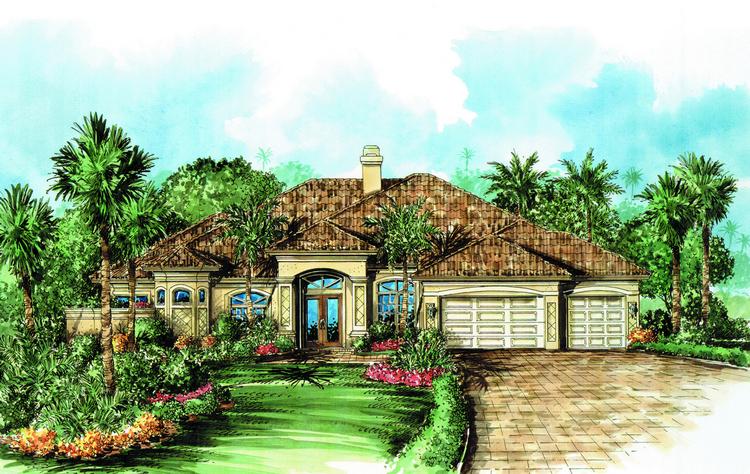 Ranch Plan: 3,120 Square Feet, 4 Bedrooms, 3 Bathrooms - 957-00023