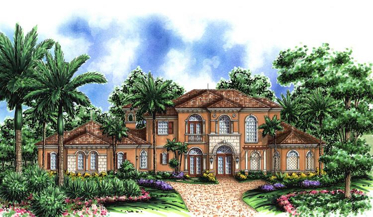 Luxury Plan: 4,427 Square Feet, 5 Bedrooms, 3.5 Bathrooms - 1637-00059