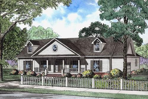 Southern Plan: 2,191 Square Feet, 4 Bedrooms, 2 Bathrooms - 4848-00259