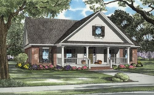 Country Plan: 2,381 Square Feet, 3 Bedrooms, 3 Bathrooms - 3418-00007