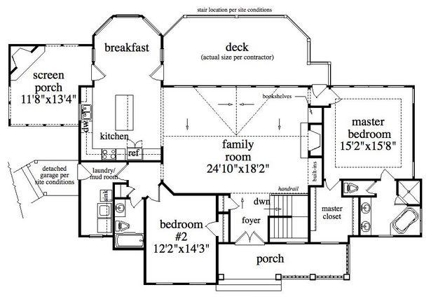 Lake Front Plan: 2,924 Square Feet, 4 Bedrooms, 4 ...