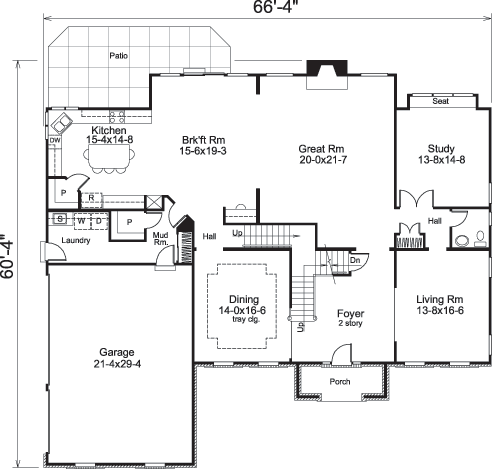 Traditional Plan: 4,597 Square Feet, 4 Bedrooms, 4.5 Bathrooms - 5633-00167