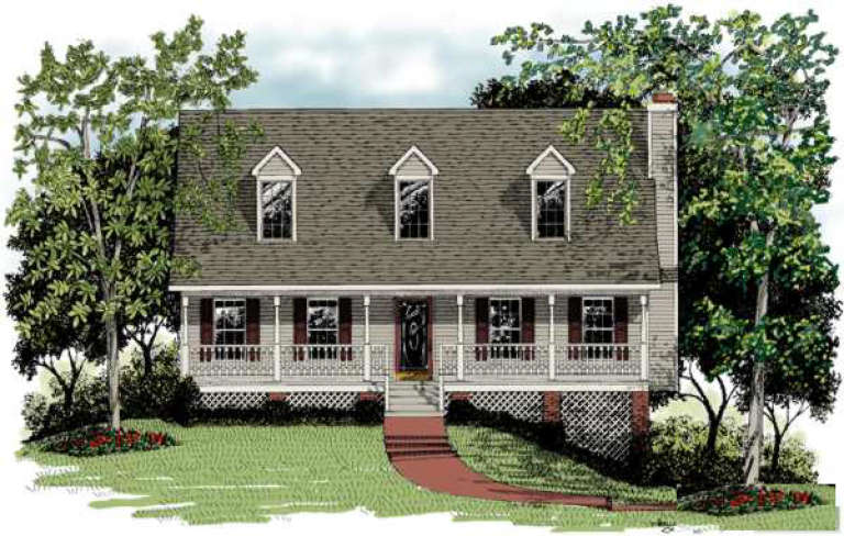 House Plan House Plan #1004 Front Elevation