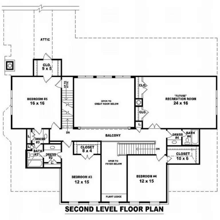 House Plan House Plan #10066 Drawing 2