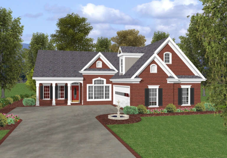 House Plan House Plan #1024 Front Elevation