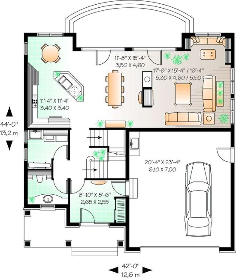 House Plan House Plan #10352 Drawing 1