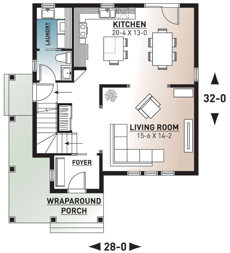 House Plan House Plan #10405 Drawing 1