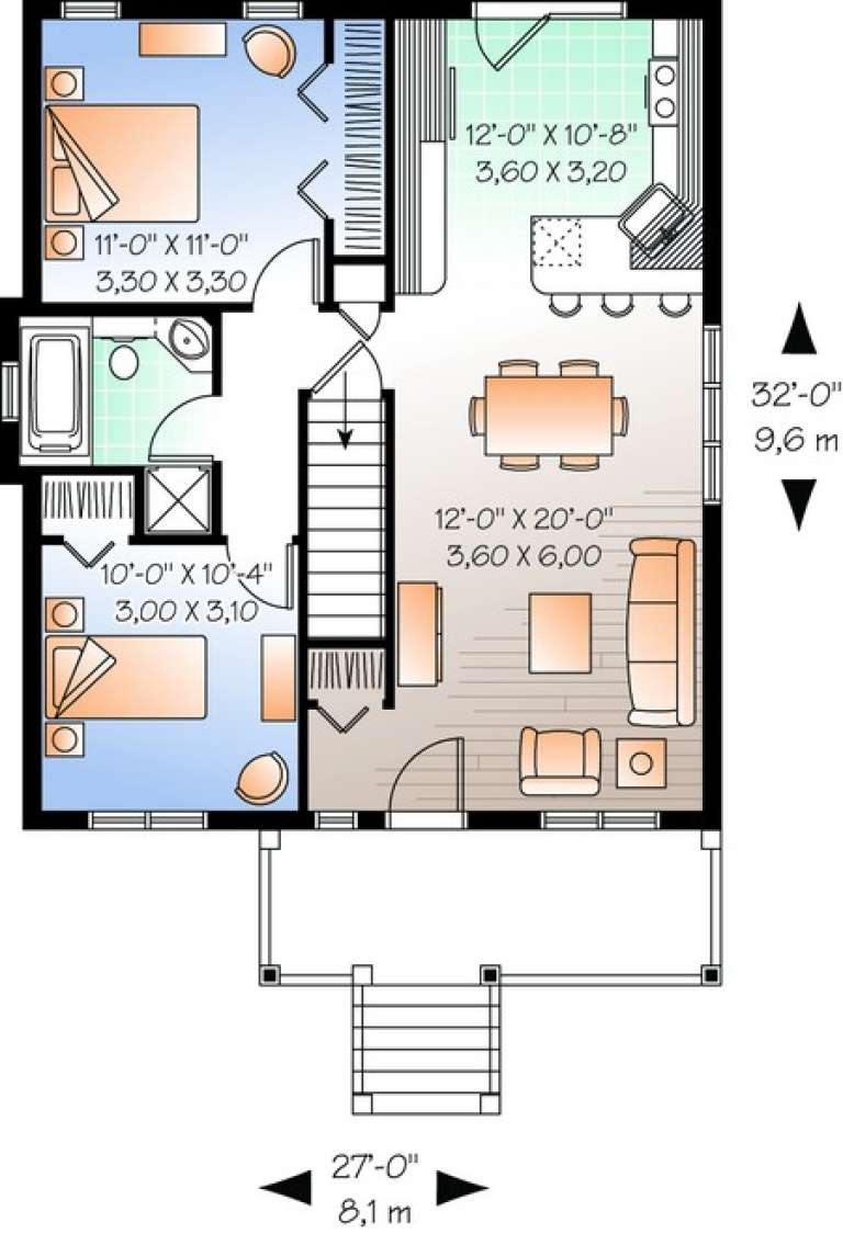 House Plan House Plan #10563 Drawing 1