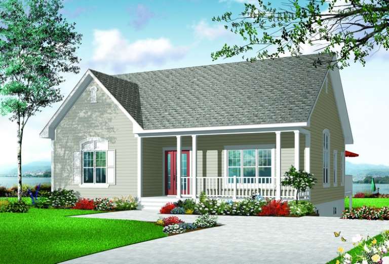 House Plan House Plan #10566 Front Elevation