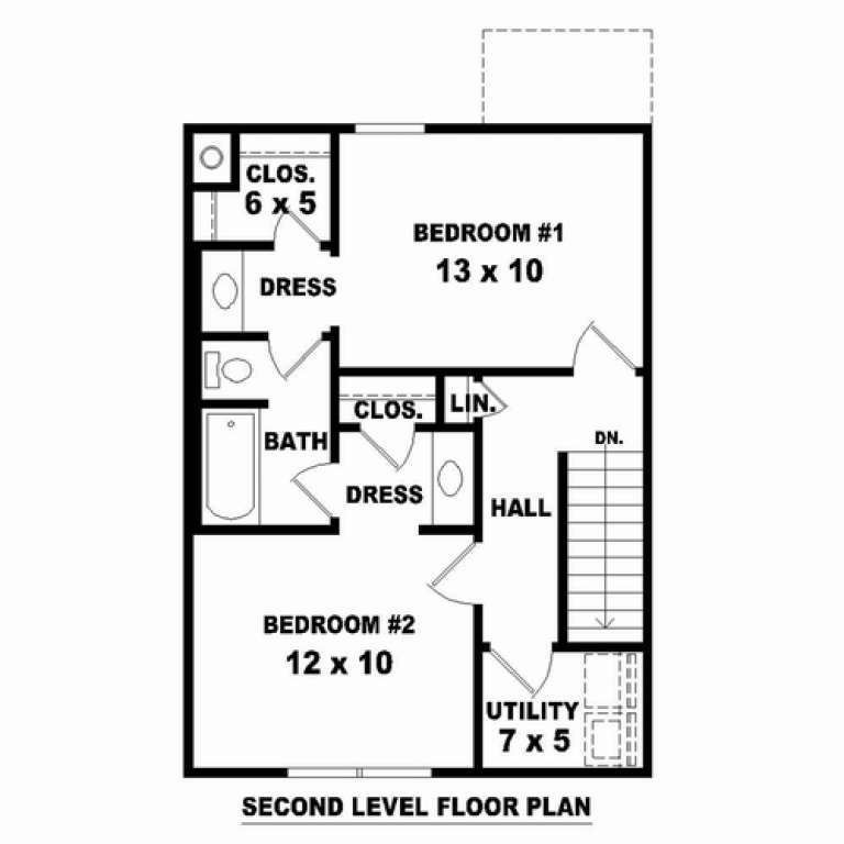 House Plan House Plan #10581 Drawing 2