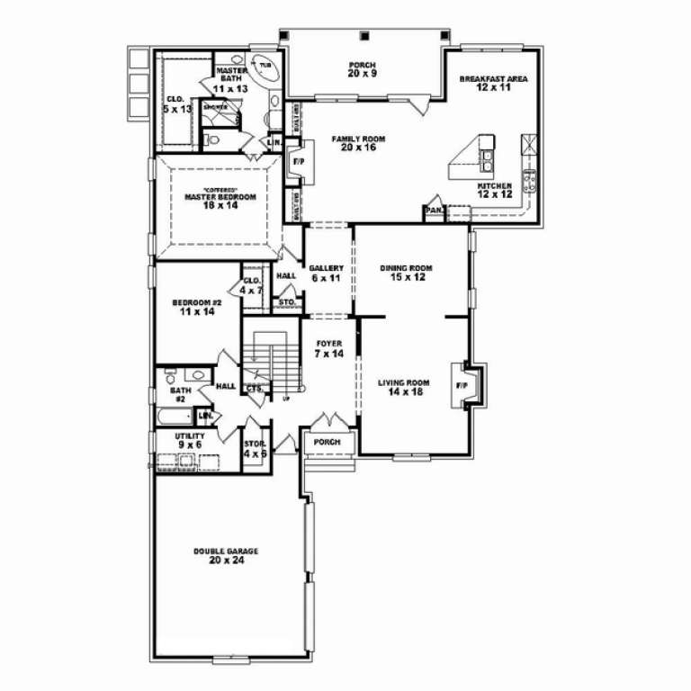 House Plan House Plan #10797 Drawing 1
