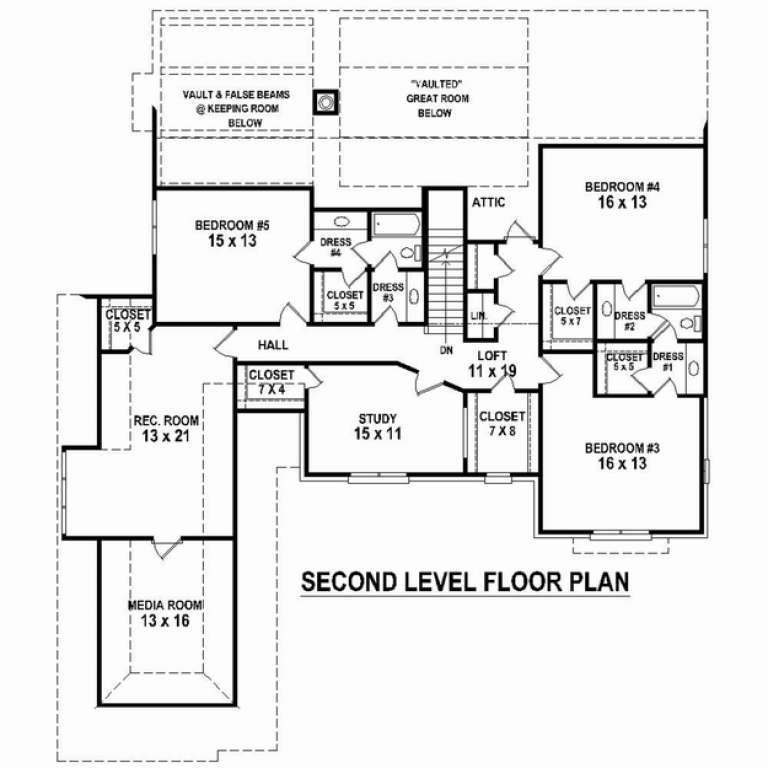 House Plan House Plan #10831 Drawing 2